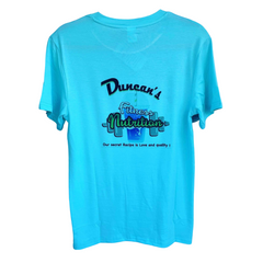 Duncan's Fitness & Nutrition Shirt-Light Blue